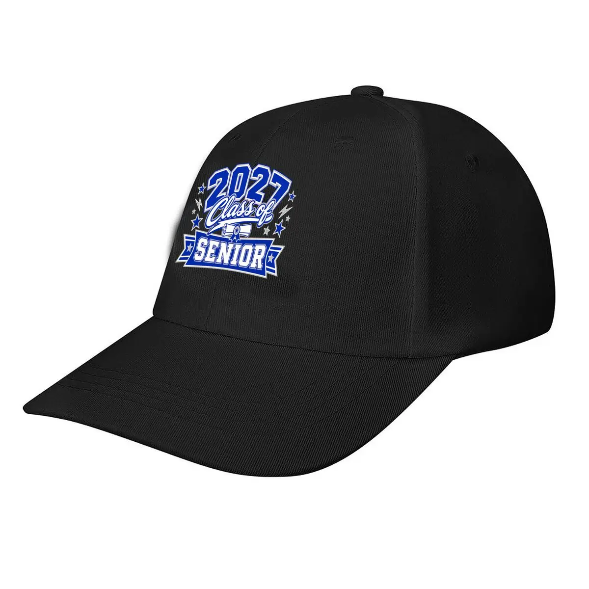 Class Of 2027 Senior Varsity Emblem Baseball Cap Fashion Men Sunhat Women's Outdoor Sports