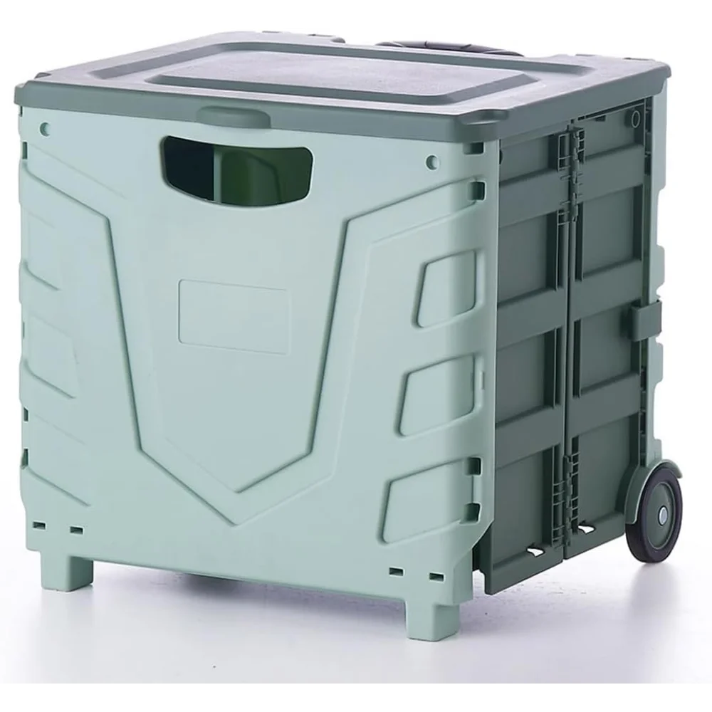 

Grocery Cart On Wheels Large ty Portable Foldable Grocery Cart with Wheels for Stair Climbing Outdoor Champing