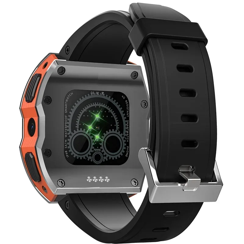 Super September quick shipRogbid model X 4G 128G Android 1050mAh 4G Men smart watch IP68  GPS  2.1 inch Sport smart watch