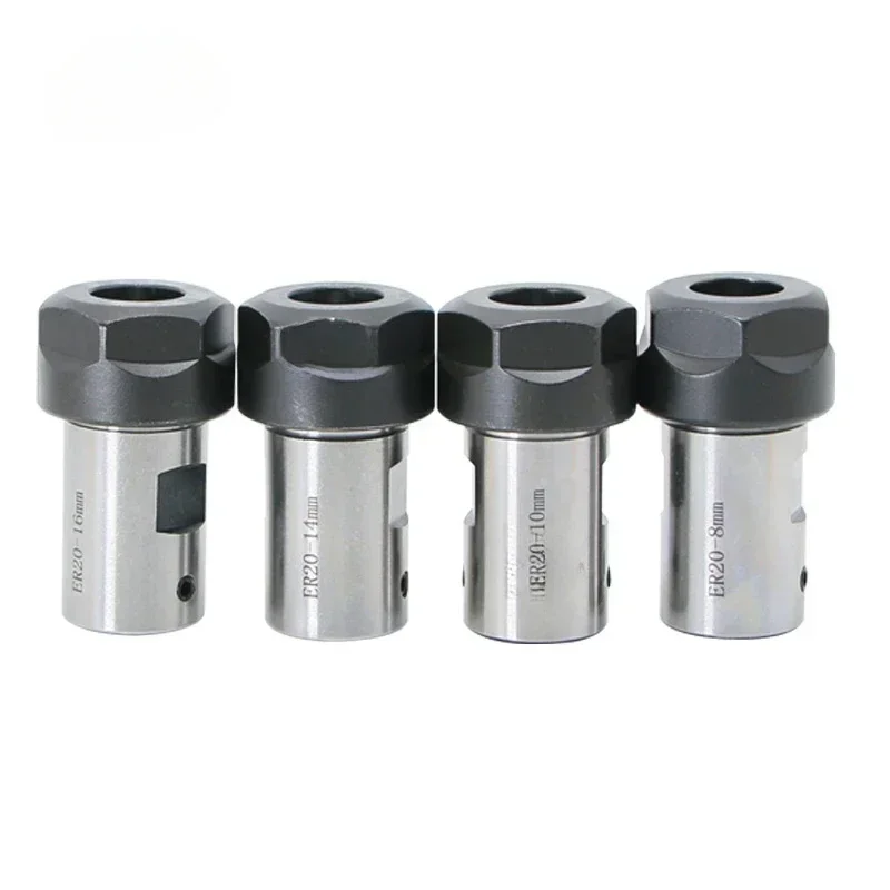 NEW 1set C25 ER20 8mm 10mm 12mm 14mm 15mm 16mm 19mm +6pcs 3 4 6 8 10 12mm Collet tool holder,spindle Motor Shaft Extension Rod