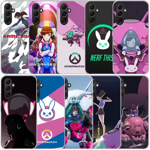 O-Overwatch Game Clear Phone For Samsung Galaxy A52S A42 A32 A22 A12 A02S A70 A50 A40 A30 A20 A20E A71 A51 A41 A31 A10 A21S A11