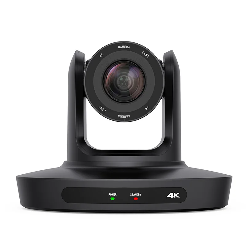 HDKATOV AI Auto Tracking PTZ Camera HDMI/USB3.0/LAN PoE 10X Optical Zoom Live Streaming Camera, 4K30 For Church Services Worship