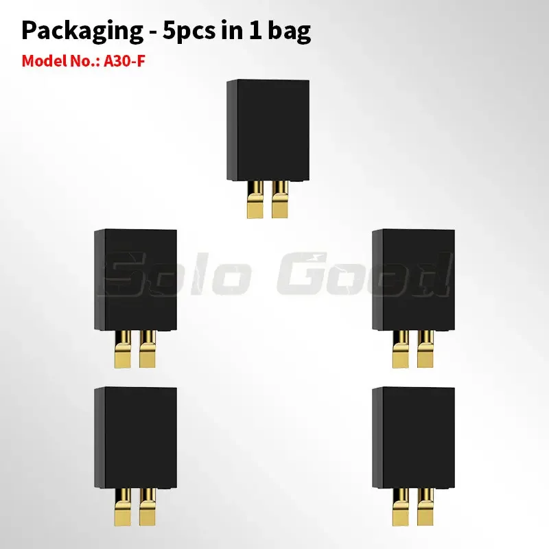 5PCS GAONENG A30 Female Male Connector Adapter GNB High Current Plug For RC FPV Tiny Drone Mico Four Axis Multicopter DIY Part