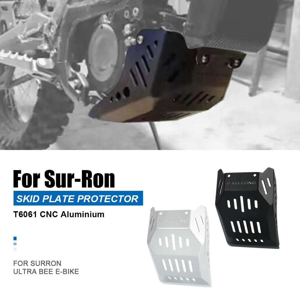 

Motorcycle Engine Chassis Guard Shield For Sur-Ron SurRon Ultra Bee E-Bike Skid Plate Pan Protector Cover Fairing Skidplate