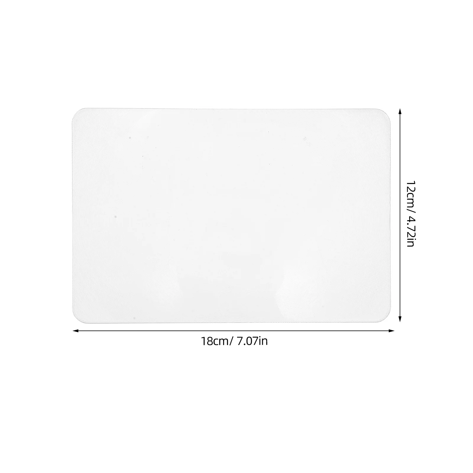 2pcs 3X Reading Magnifier Credit Card Sized Fresnel Lens For Books Jewelry Inspection Portable Pocket Use Handheld Magnifying