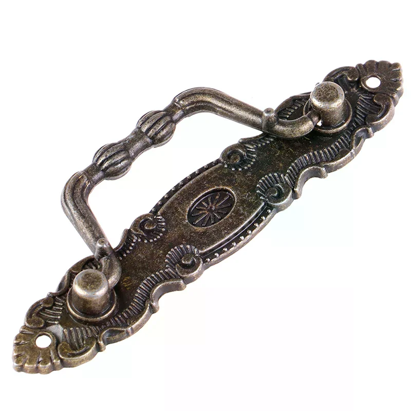 Antique Bronze Furniture Handle Zinc Alloy Drawer Door for Dresser Drawer High Quality For