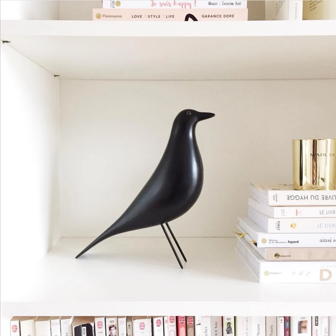 Ins Simple Birds Fengshui Mascot Resin Ornaments Home Livingroom Cabinet Figurines Crafts Office Desktop Sculpture Decoration