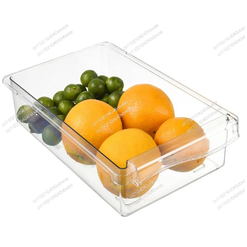 Refrigerator Storage Box, Drawer Type Household Kitchen, Refrigerated Crisper, Egg Box, Creative Fruits and Vegetables