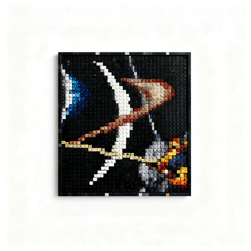 2322pcs MOC Cassini Enceladus - Kids Toys Logo review and price