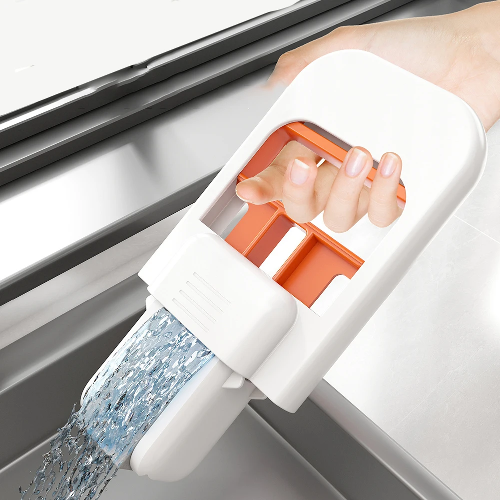 Mini fregona de mano plegable, potente fregonas de limpieza para el hogar con esponja, fregonas para lavar el suelo, ventana de escritorio