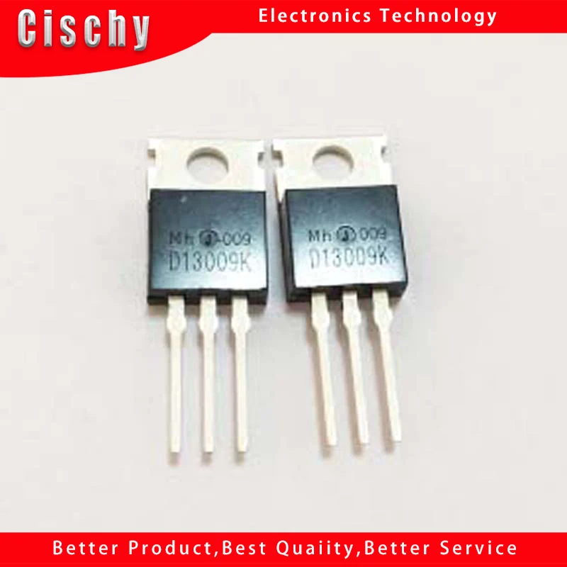 

10pcs/lot D13007K TO-220 D13009K 13009K 13007K D13007 D13009 package transistor In Stock