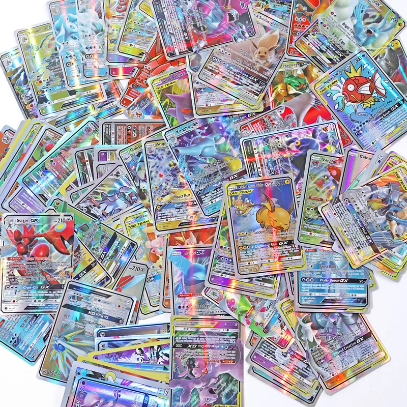 50-300Pcs Pokemon Shining Cards English Version MEGA GX Vmax TAG EX Proxy Collection Cards Toys Children Gifts