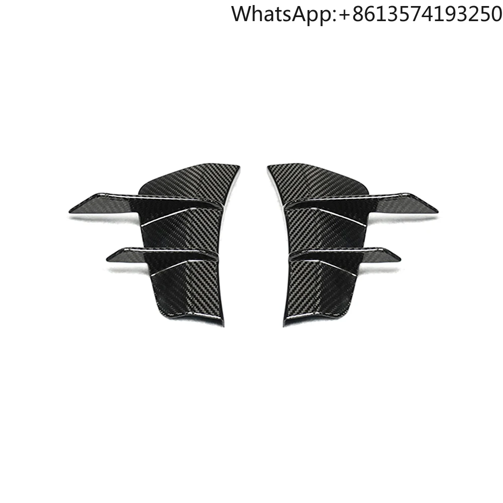 

For High Strength Factory Wholesale 100% Dry Carbon Fiber Front Bumper Canards Spoilers for C43 W205