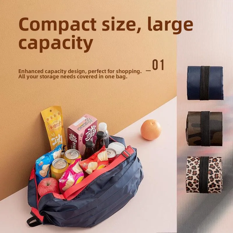 Lightweight Eco-Friendly Foldable Travel Bag Handbag Storage Durable Nylon Unisex Large Capacity Clothing Luggage Bag