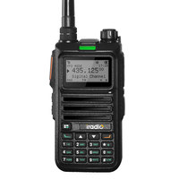 Iradio DM-UV4R DMR Radio Digital Walkie Talkie Dual Mode Dual Time Slot Two Way Radio 1024 Channels UHF VHF Communication Radio