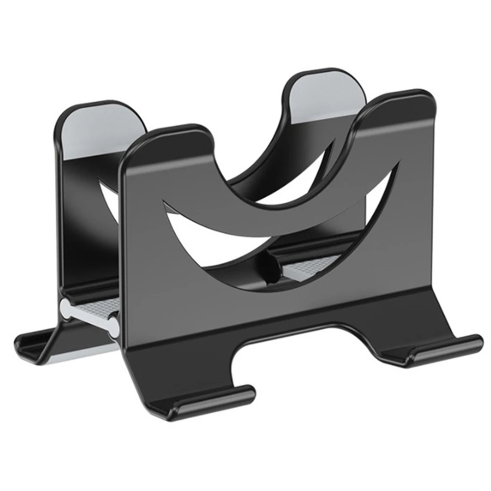 Vertical Laptop Stand Desktop Holder Notebook Dock Space-Saving for MacBook /Surface/HP/Dell for Chrome Book Black