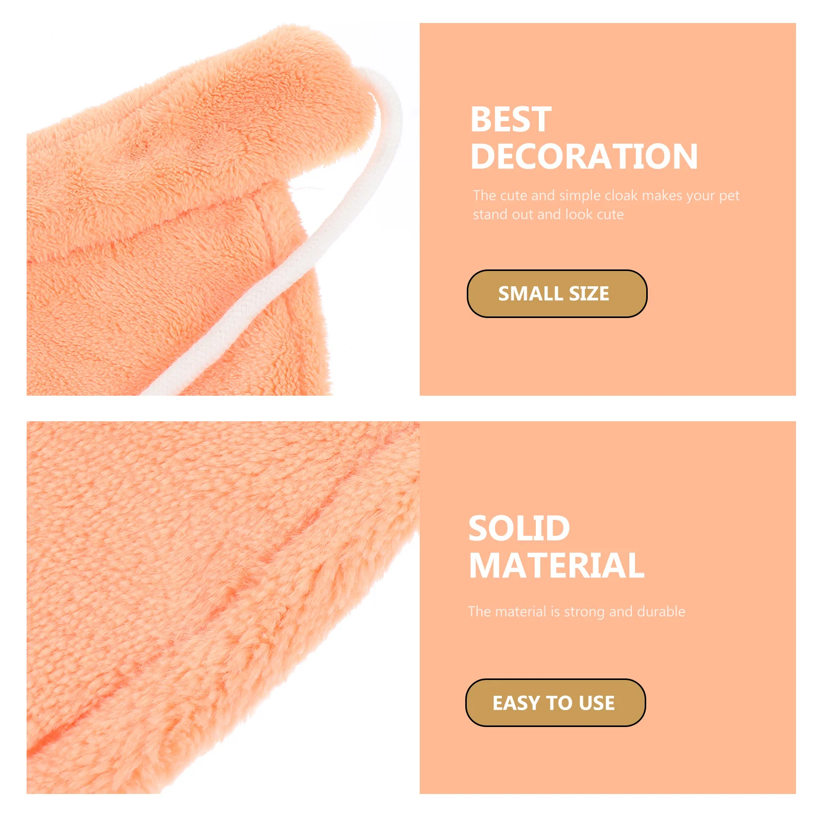 

Pet Warm Costume Cartoon Cloak Comfortable Skin-Friendly Holiday Dress Up Party Outfit Pet Supplies Christmas Dog Cat Cape