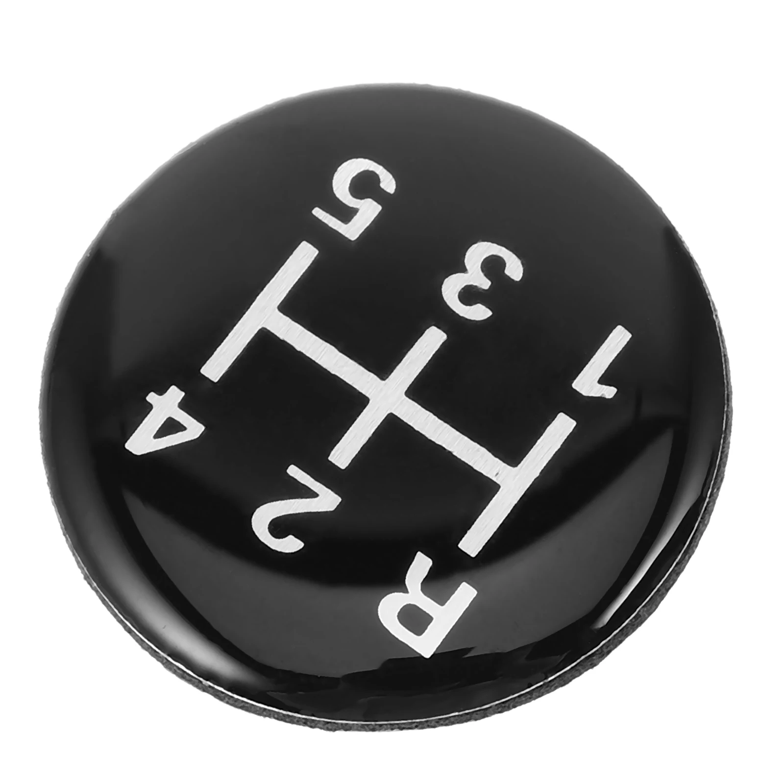 

Gear Shift Head Sticker 5 Speed Manual Transmission Universal Fit Car Decal Round Knob Cover Easy Installation Durable