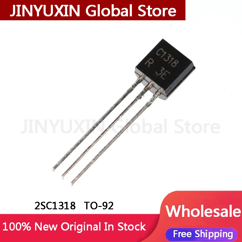 100Pcs 2SC1318 C1318 TO-92 In Stock Wholesale