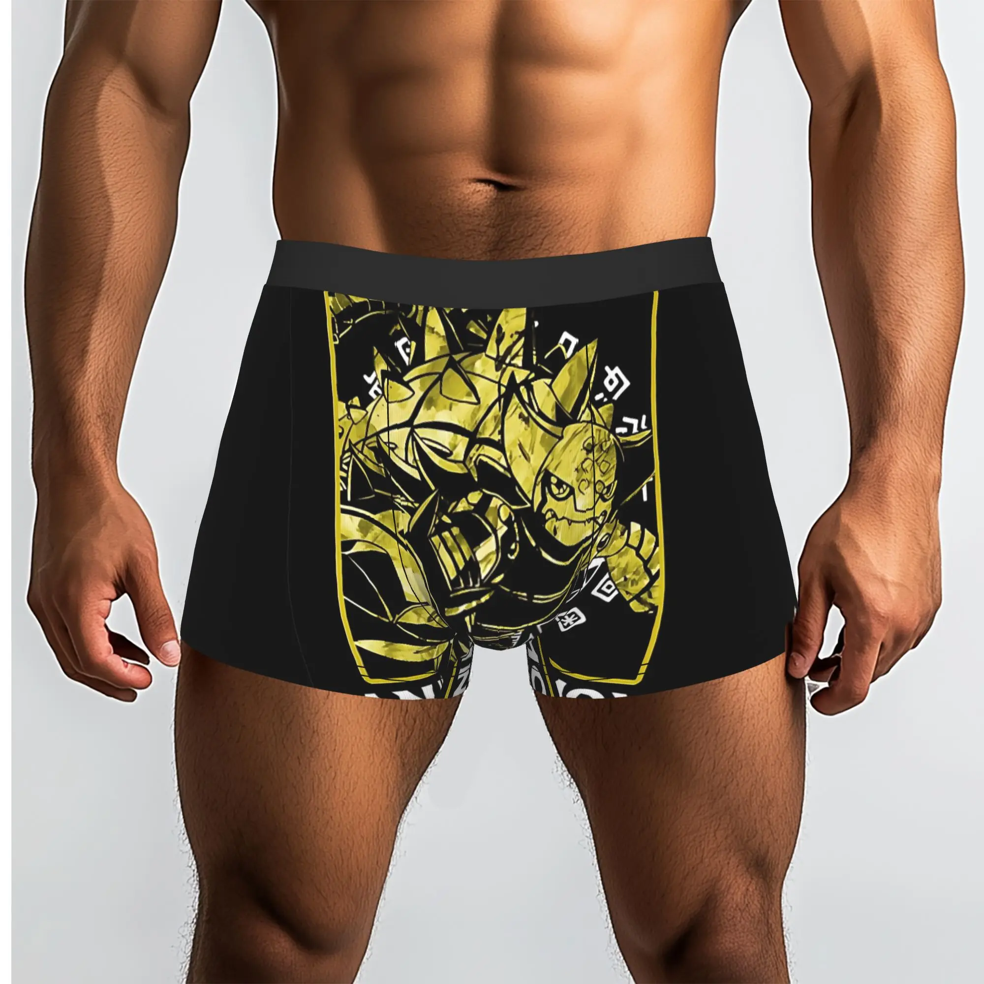 

Megaton Press Bandai Digimon Underpants Breathbale Panties Male Underwear Comfortable Shorts Boxer Briefs