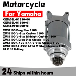 Motorcycle Engine Electric For Yamaha XVS1100 XVS1100AT Drag Star 1100 V-Star Midnight Custom 1100 5EL-81890-00 5EL-81890-01