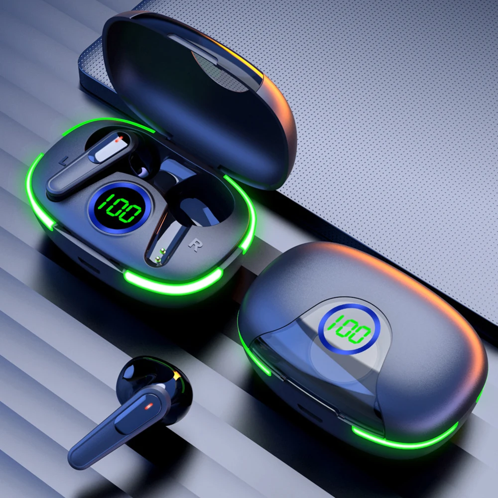 Pro80 Wireless Bluetooth-compatible Headphone With Microphon Headsets HiFi Sound Quality Low Latency Earphone Waterproof Earbuds
