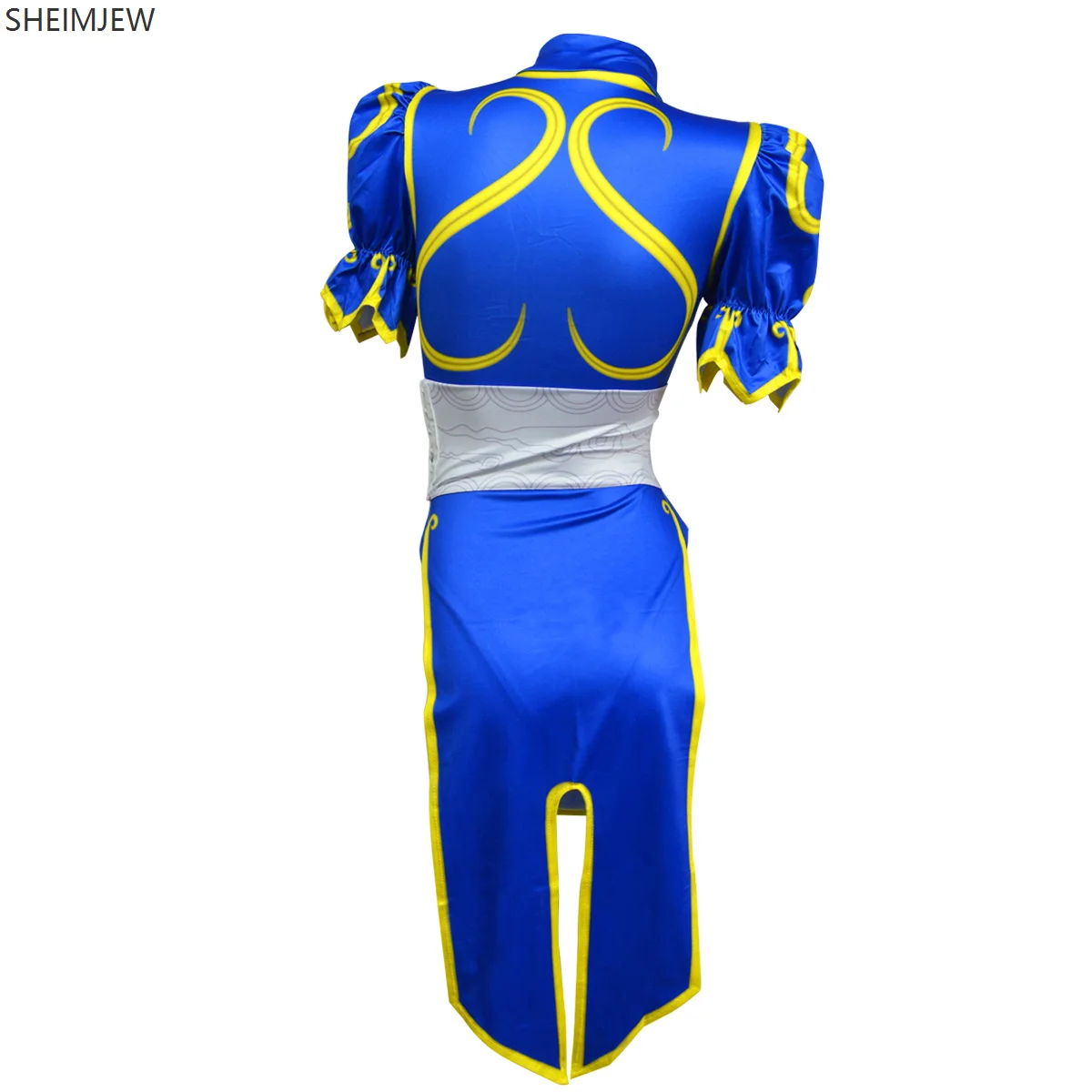 Chunli Cosplay Costume Overlord Street Lady Cosplay Cheongsam Suit Halloween Party Anime Expo Sexy Suit Wristband Headband 2025