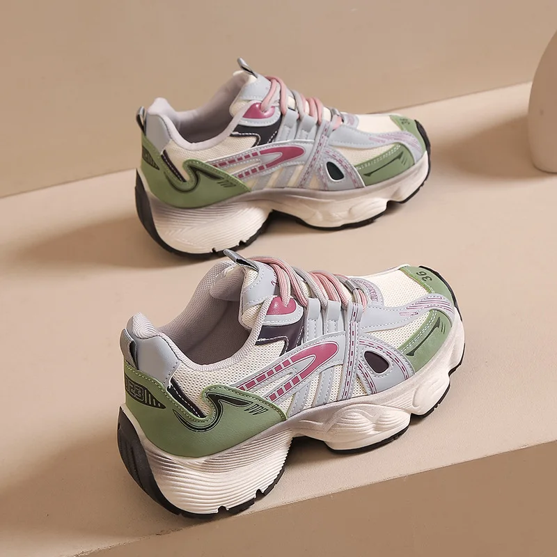 Trendy Fashion Women's Shoes Simple Light weight Women sneakers new Versatile Comfort Womens Casual Shoes anti Slip Single Shoes image 3