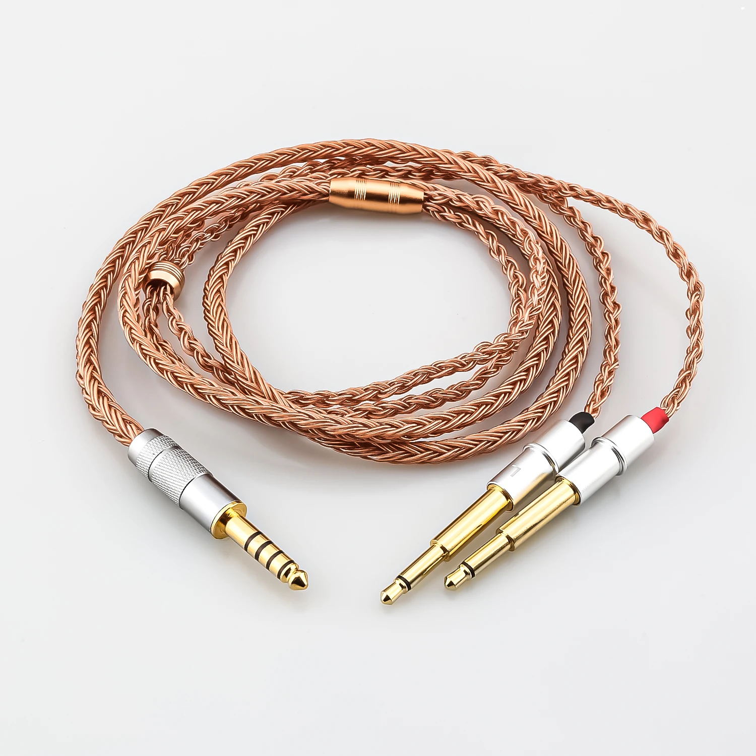 

HiFi 2.5/3.5/4.4/6.5mm Male Plug 16Core OCC Copper Earphone Cable For Meze 99 Classics NEO NOIR Headset Headphone