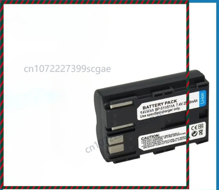 3pcs Replacement Battery BP511A For Canon G1 G2 G3 G5 G6 D30 D60 E160814 Digital Camera