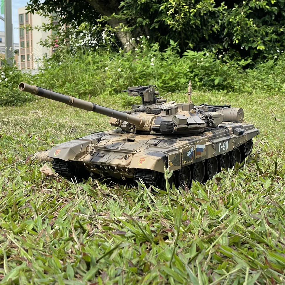 HENG LONG Outdoor Toys 1/16 7.0 Metal Russia Ready to Run RC Tank Model 3938 W/ 360° Turret Toucan Model TH17847-SMT8 toys