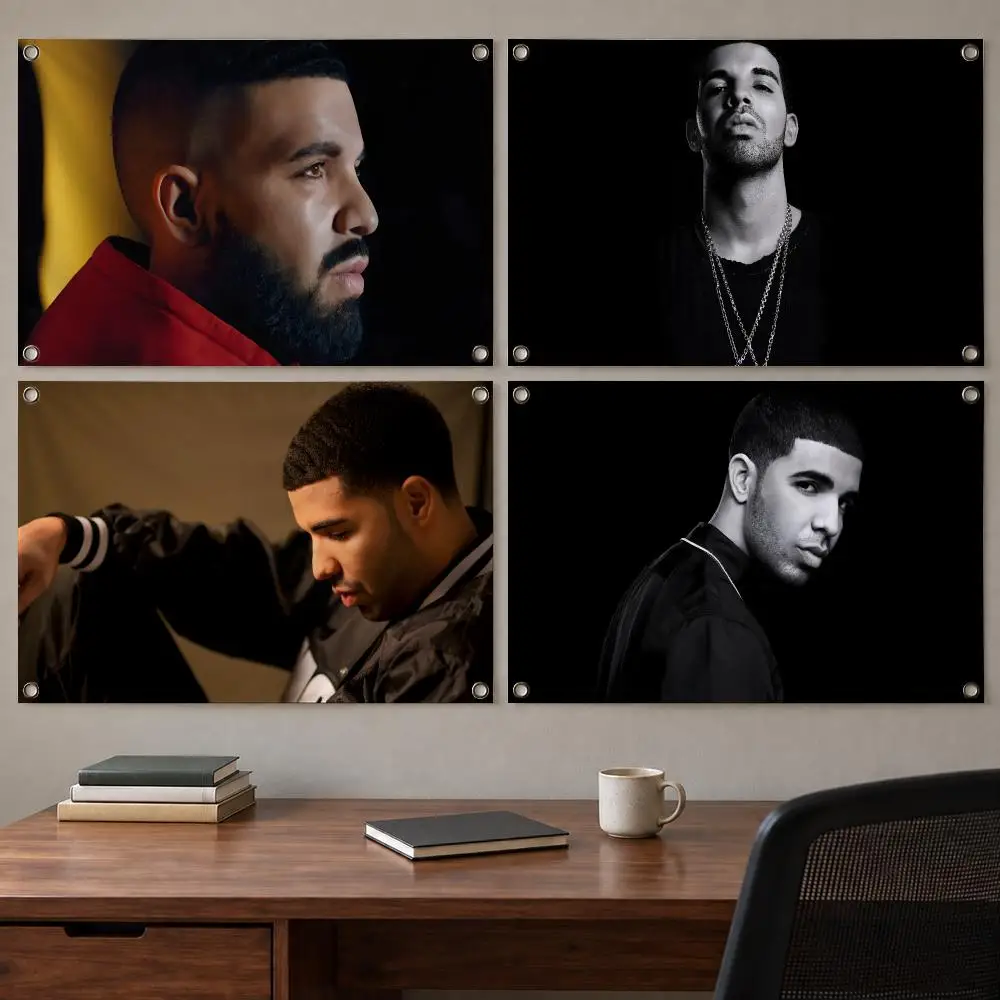 Trending Rapper Drake Flags Indoor Outdoor Wall Banner Party Decor Large Hanging Wall Backdrop