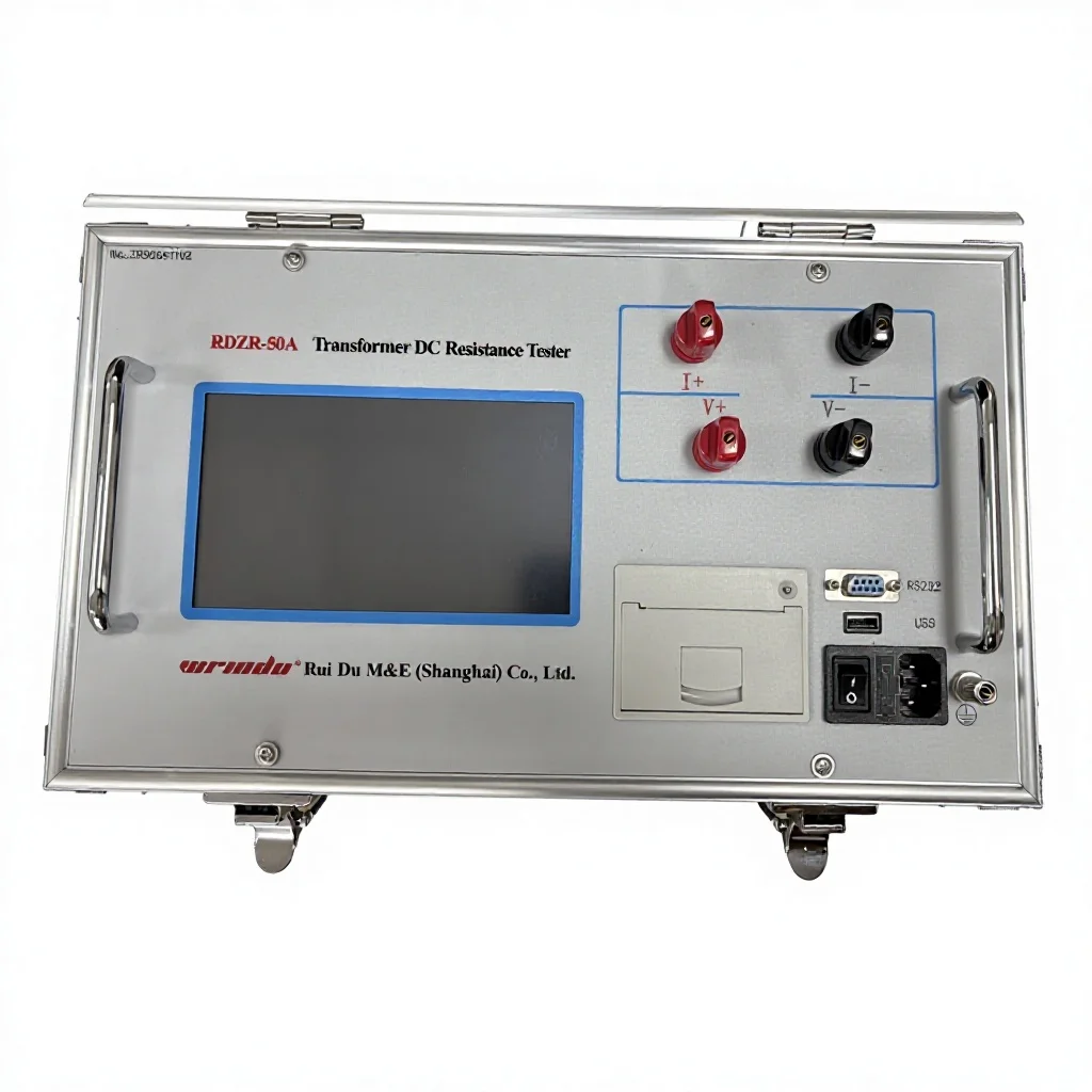High Accuracy Portable Transformer Test Equipment DC Winding Resistance toot