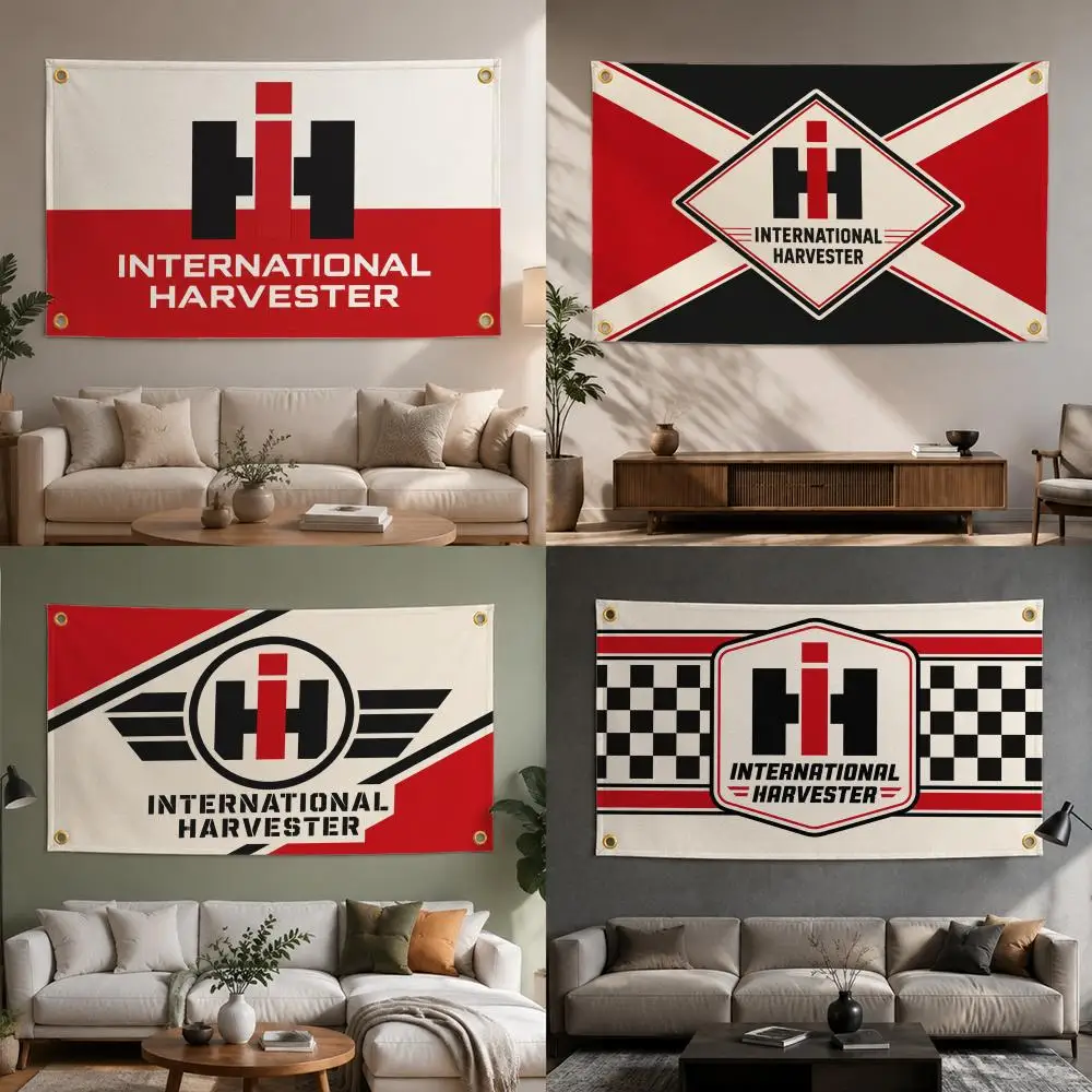 Brand International Harvester Flags Fashion flag For Living Room Home Dorm Decor Wall Outdoor Camping Party Banner Gifts