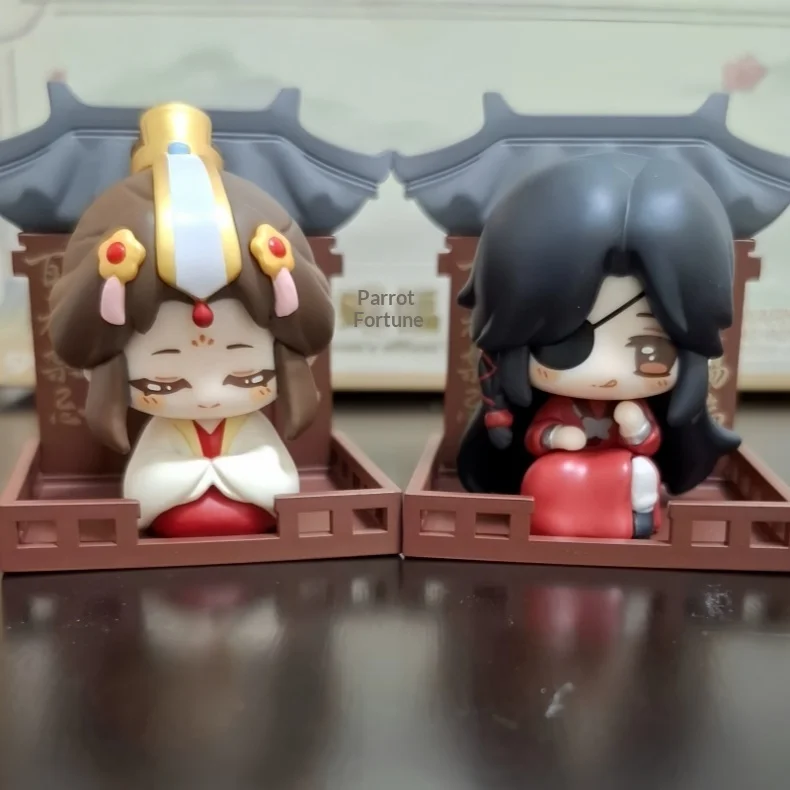 Echte Heaven Official's Blessing Squatting Blind Box Magnetische Anime-Figur Kühlschrankmagnet Xie Lian Hua Cheng Halloween-Geschenk Spielzeug – Detail 7