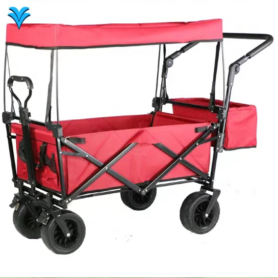 

Outdoor Picnic Camping Car Camping Car Photography Supermarket Shopping Folding Hand Push Portable TrolleyCollapsible/wagon