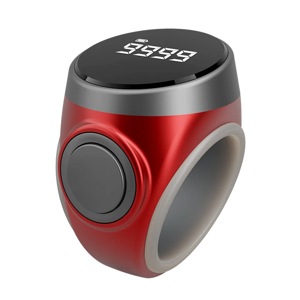 OLED Digitaler Smart Zikr Ring Zähler Bluetooth App Tasbih Zählgerät für Muslimische Gebetszeiten Typ-C Ladeanschluss – Detail 14