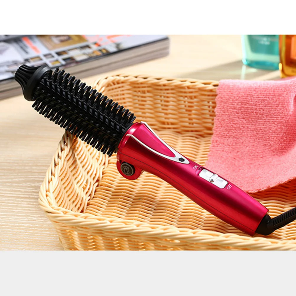 

Hot Air Curling Brush Ceramic Barrel Foldable Styler Lightweight Travel Hair Curler Dual Non-Slip