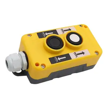 ABS Plastic 140 x62mm COP2B Crane Button Switch Box Dustproof Rainproof Durable