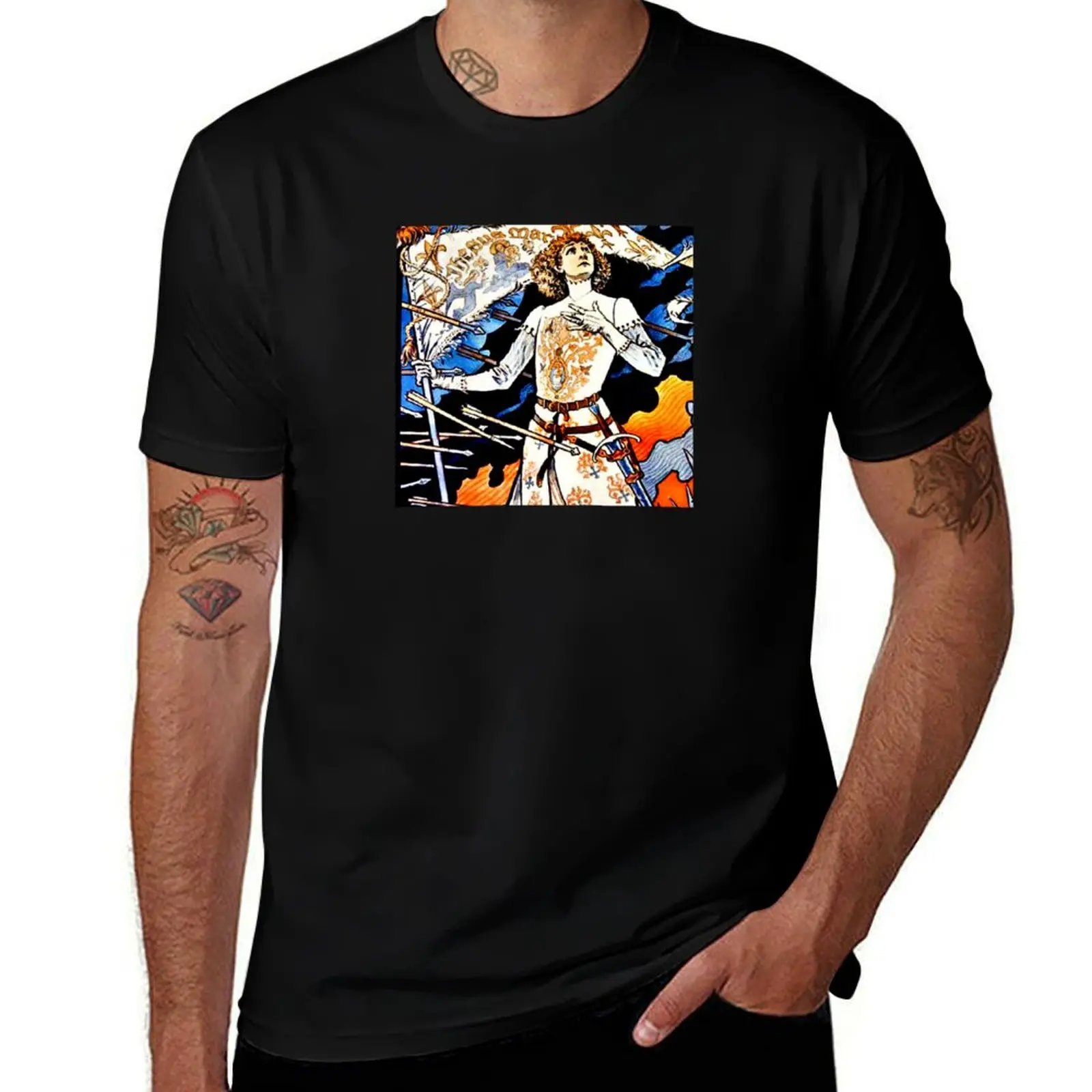 

Joan of Arc, Sarah Bernhardt T-Shirt t shirts for man pack white mens graphic t shirts