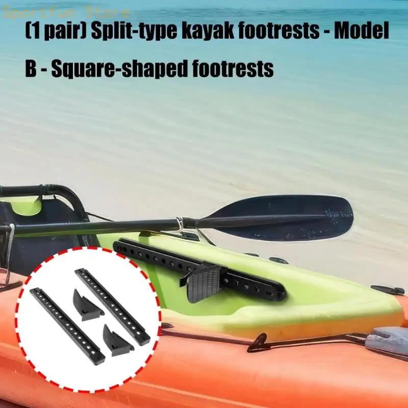 

Kayaks Foot Pedals with Ergonomic ABS Nonslip for Enhancing Stability and Antislip Surfaces In Water Sports X7JD