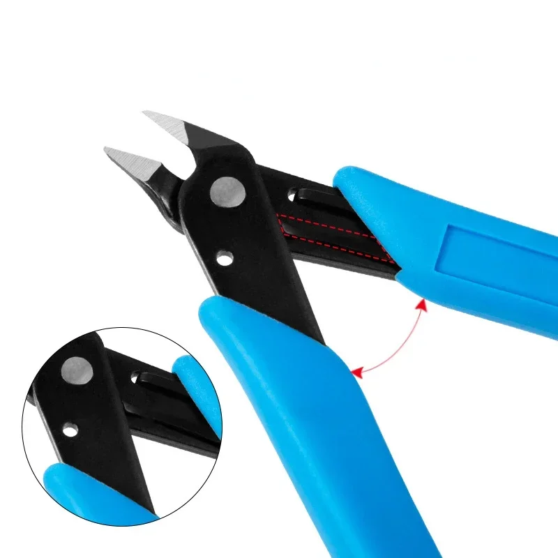 Roestvrijstalen Nail Art Clipper Remover Steentjes Snijder Tang Ketting Schaar Manicure Boorclip Gereedschap Schaar Manicure