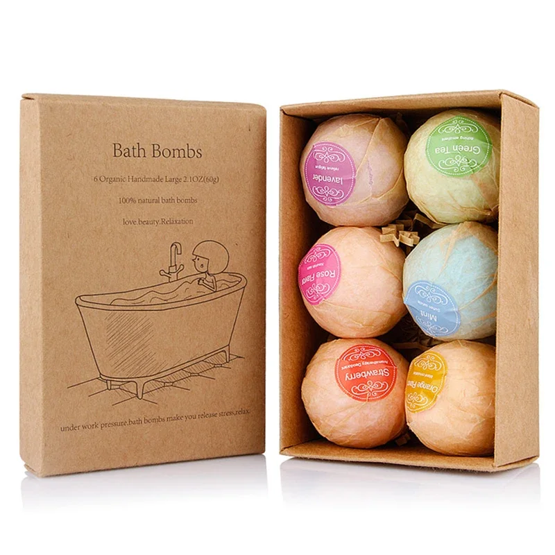 бомбочки для ванны bubbles skincare Bath bubble balls Bath Bombs Bubble Bath Salts Ball SPA Stress Relief Exfoliating Mint