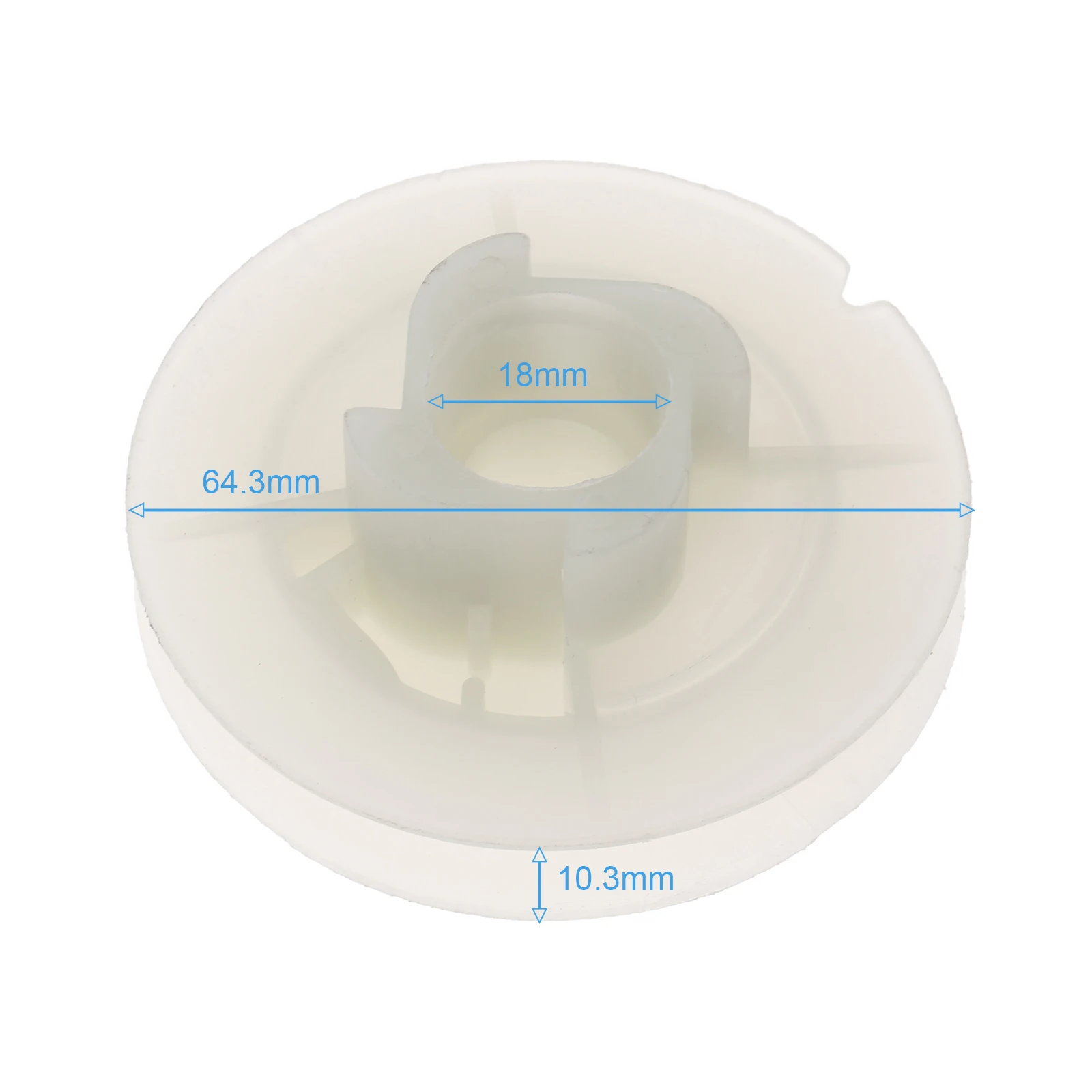 

45cc 52cc 58cc Gasoline Saw Spare Parts Chainsaw Recoil Starter Pulley Single Starter Pulley For 4500 5200 5800 Chinese Chainsaw