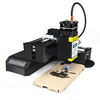 【New】Easythreed ETLR001 Laser Engraver 0.5W Blue Laser Power APP Wireless Control BT & USB 300mm/min Engraving Area 100x100mm