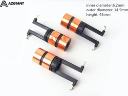 3pcs for Toyota Corolla Honda Accord power Generator Collector Copper Head Slip Ring  (6.2*14.5*45mm) fielder Stream Aurion