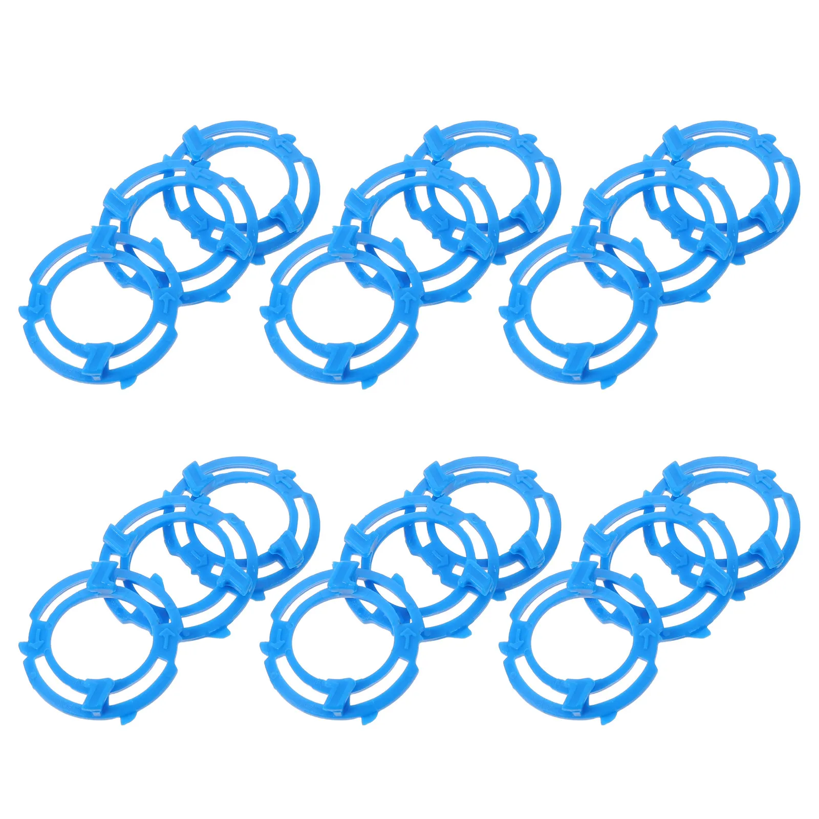 18Pcs Shaver Head Blade Retainer Ring Replacement for S5000 Electric Rotary Razor Shaver Head Accessories Shaving Repair Parts