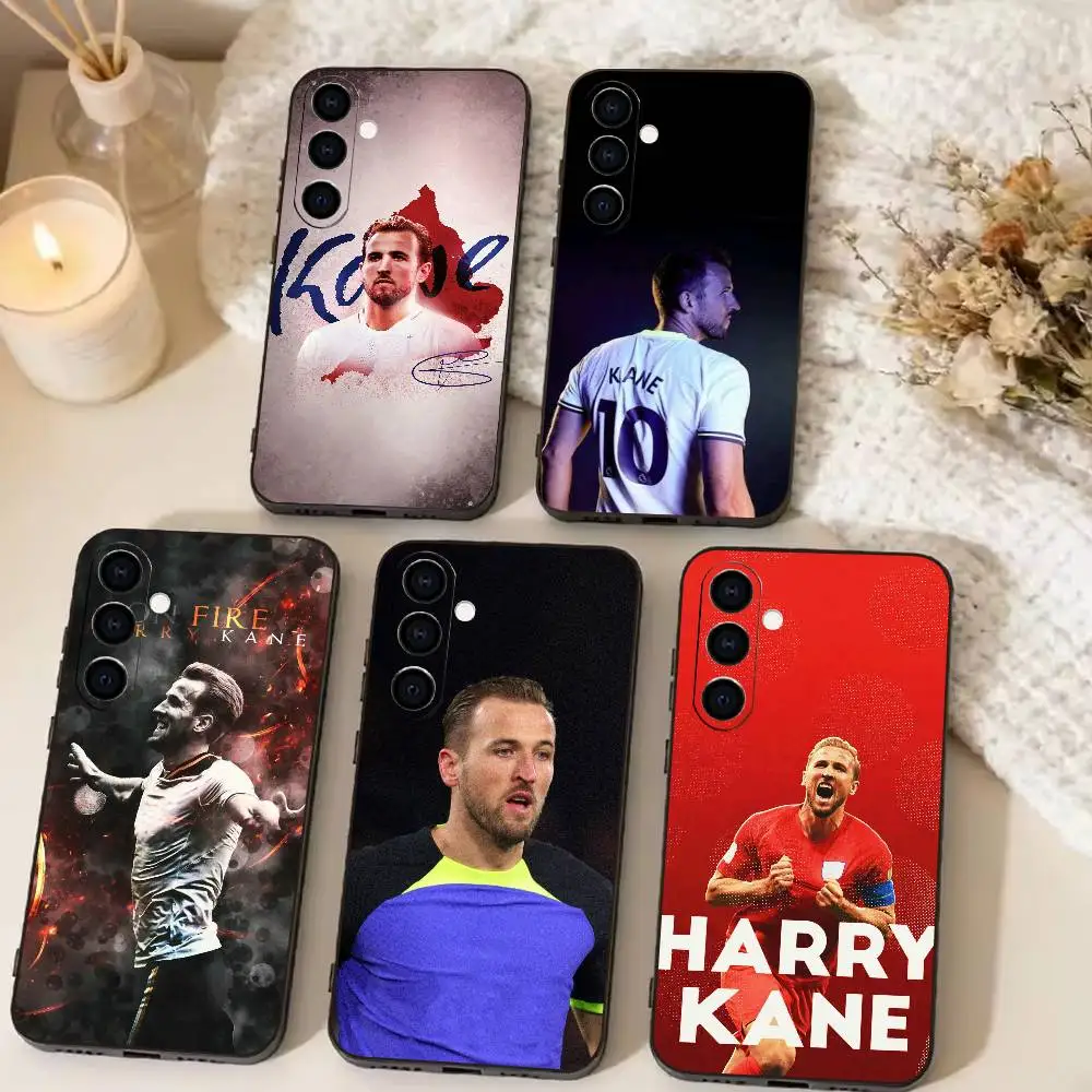 

Football H-Harry Kane Phone Case For Samsung Galaxy A73,A72,A71,A70,A53,A52,A51,Others Soft Black Cover
