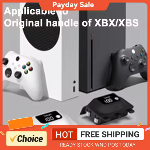 Wireless Gampad Rechargeable Battery 1400mAh Replacement Battery Controller Battery for Xbox Series X/Xbox Series S Controller