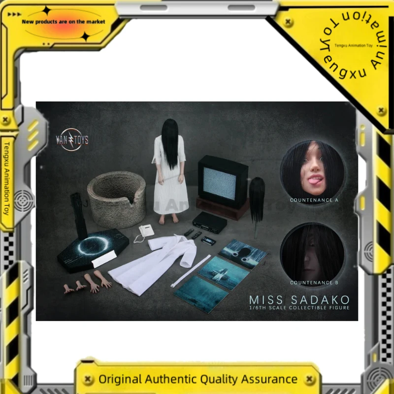 

【Поточные товары】 YANTOYS JR08 Коллекционная классическая фигурка из фильма ужасов в масштабе 1/6 MISS SADAKO Длинноволосая женская свинцовая 12-дюймовая игрушка-фигурка